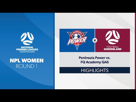 NPL Women R1 - Peninsula Power vs. FQ Academy QAS Highlights