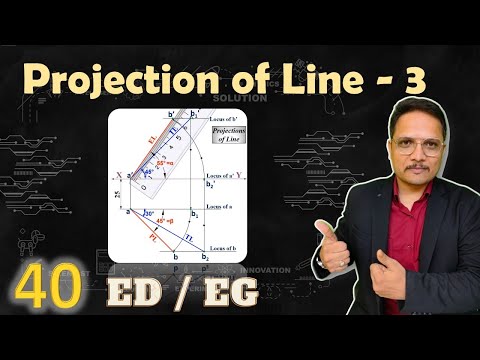3 Projection of Line in Engineering Drawing Projection