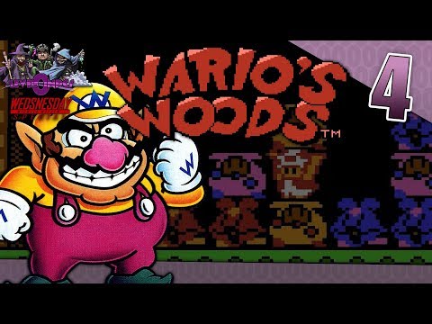 WedSNESday: Let's Play Wario's Woods (NES) - Part 4 - Tips 'n tricks from your asshole friends
