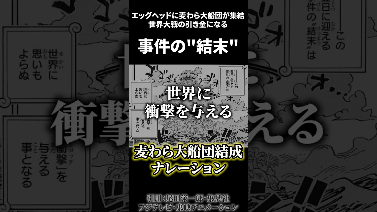 遂に麦わら大船団が集結？【ワンピース考察 まとめ ネタバレ】