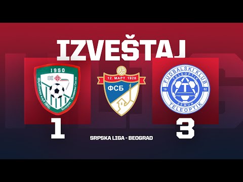 Izveštaj PKB - TELEOPTIK Srpska Liga Beograd 10. Kolo