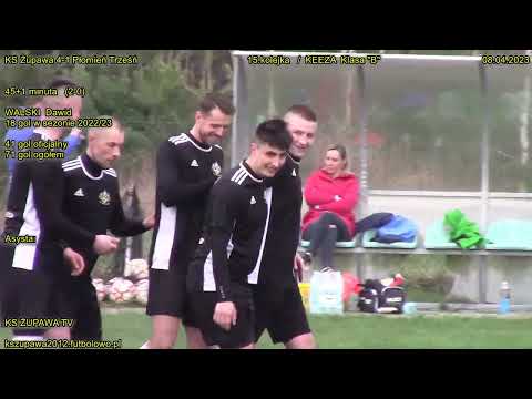KS Żupawa 4-1 Płomień Trześń (2-0 Walski Dawid) Klasa "B"