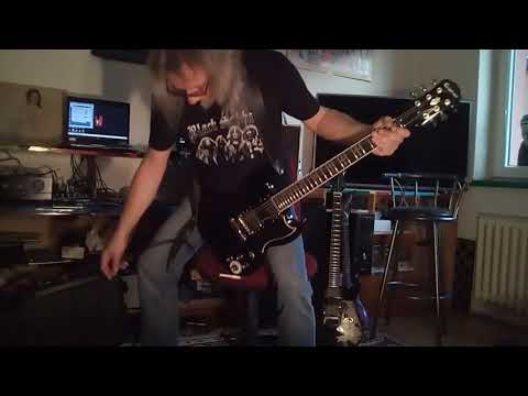 Petr Latner - Petr Latner plays his FUNKA ARABICA on Tony Iommi signature SG g