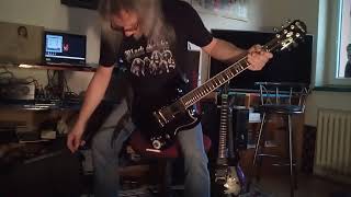 Video Petr Latner plays his FUNKA ARABICA on Tony Iommi signature SG g
