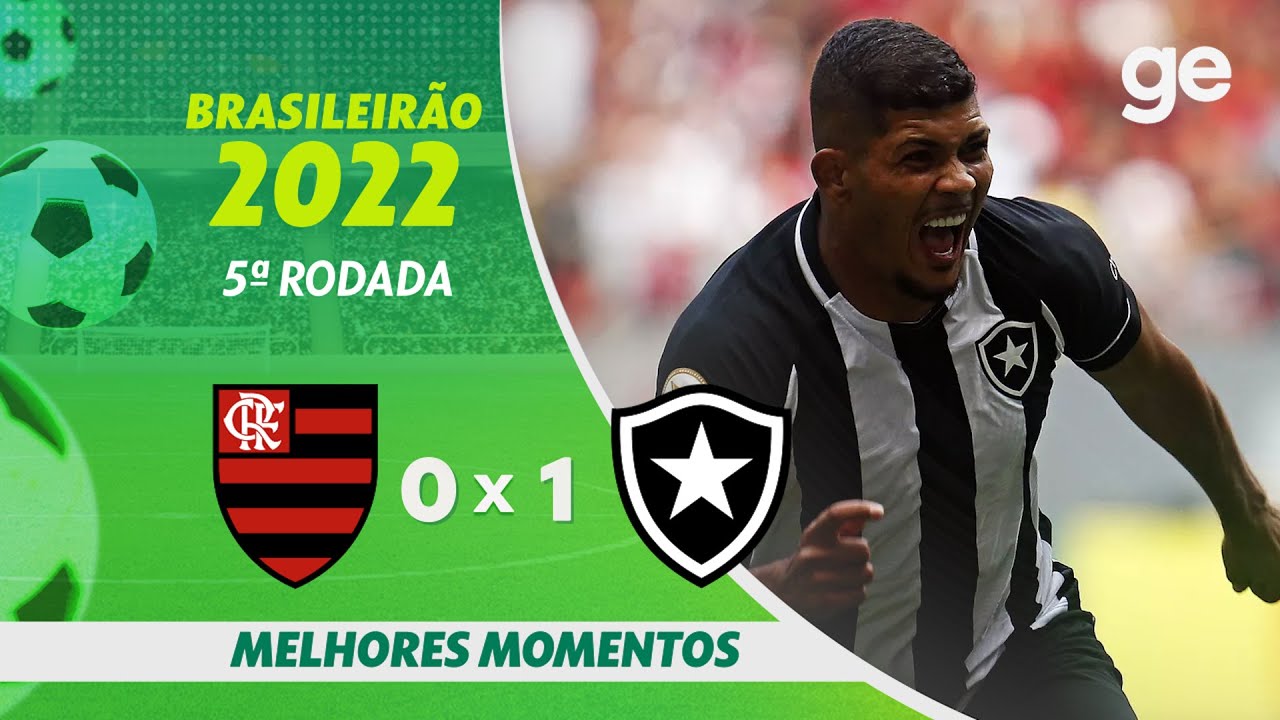 VÍDEO: Gol de Erison e melhores momentos da vitória do Botafogo sobre o Flamengo no Mané Garrincha
