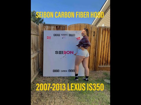 INSTALLING A SEIBON CARBON FIBER HOOD ON A 2006-2013 LEXUS IS350 & LEXUS IS250