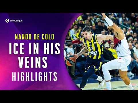 CLUTCH moments and ELITE vision from Nando DE COLO | EuroLeague HIGHLIGHTS