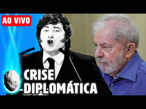 LIVE: APOIO DE MILEI A FLÁVIO BOLSONARO VIRA CRISE DIPLOMÁTICA E OUTRAS NOTÍCIAS
