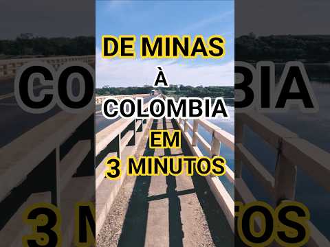 DE PLANURA MG  À COLOMBIA SP  EM 3 MINUTOS! #brasil #minasgerais #walkingtour2025 #trip #brazil #mg