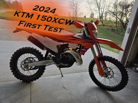 2024 KTM 150XCW First Ride / Impressions / and more