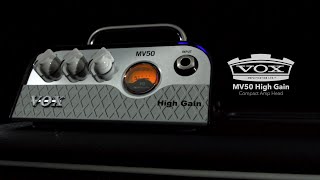 Video thumbnail for Vox MV50 High Gain Compact Amp Head | Gear4music demo by Gear4music Guitars