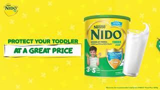 Download lagu A glass of NIDO Three Plus is fortified with a unique blend of nutrients! mp3 Download lagu A glass of NIDO Three Plus is fortified with a unique blend of nutrients! mp3
