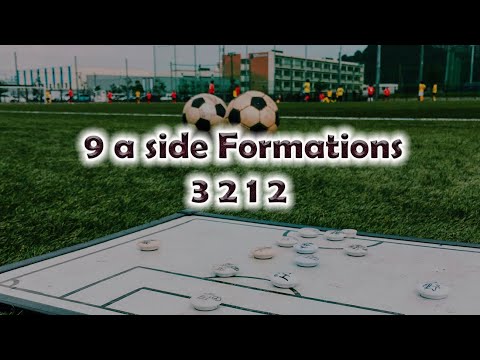 9 a side football tactics - The 3 2 1 2 formation explained