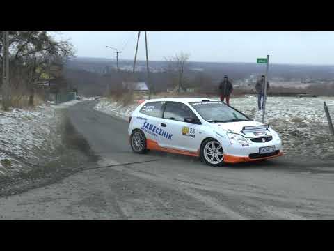 2 Rally Sprint Skoczowski - 1 runda RPŚ - Tomasz Sanecznik / Judyta Sanecznik - Honda Civic