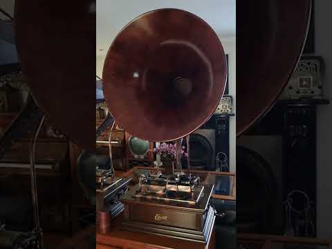 ADELINA AGOSTINELLI SOPRANO GRAND CONCERT PLAYING ON EDISON IDEAL PHONOGRAPH