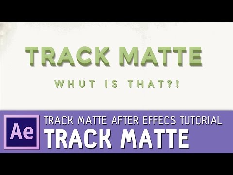 Track Matte After Effects Tutorial | What is that and how to use it?!