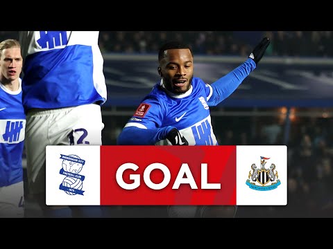 GOAL | Ethan Laird | Birmingham City 1-0 Newcastle United | Fourth Round | Emirates FA Cup 2024-25