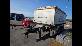 Kel-Berg tippkjerre med overbygg - 2 akslet dump trailer for sale - Image 4 | Autoline KE Kel-Berg tippkjerre med overbygg - 2 akslet dump trailer | Image 4 - Autoline