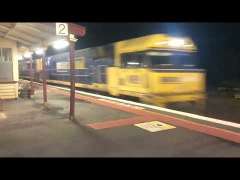 SSR Grain train With CLF2 GM22 S311 GM10 on 6CM4. Pacific National 4MC2 With NR9 TT111 NR95