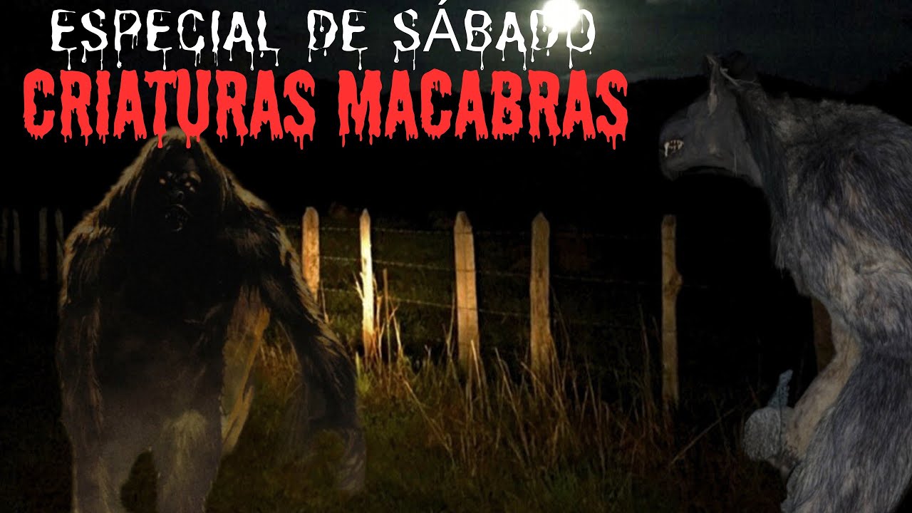 ESPECIAL CRIATURAS MACABRAS. ( SACI, MAPINGUARI E LOBISOMEM).