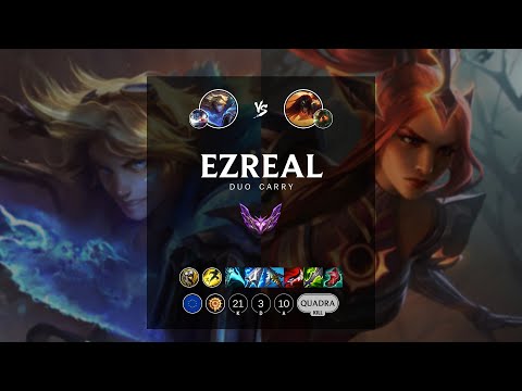 Ezreal ADC vs Sivir - EUW Master Patch 12.8