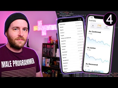 COVID 19 SwiftUI Tutorial - Calculating a Rolling Average