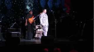 GI Jams Veterans Day Show - National Anthem - Steve Sinatra, Air Force Veteran