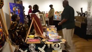 A glimpse of 2015 King Arts Complex Holiday Fusion--Elijah Pierce Gallery