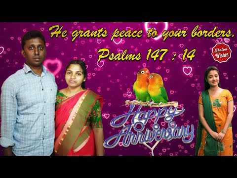 HAPPY WEDDING ANNIVERSARY SUDEEPTHI SIS || 14.04.2021 || SHALINI WISHES || ANCHOR SHALINI