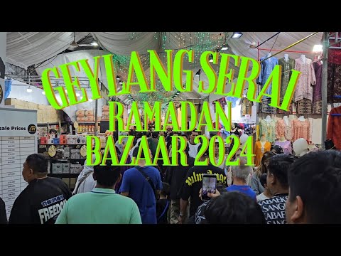 Geylang Serai Ramadan Bazaar 2024! SINGAPORE #RamadanCelebration