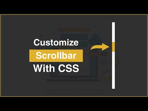 [Arabic] HTML, CSS Tutorials - Customize Scrollbar With CSS