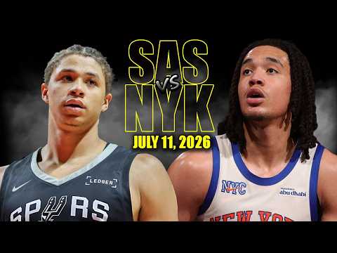 New York Knicks vs San Antonio Spurs Full Game Highlights - July 11, 2026 | NBA Summer League