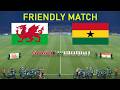 WALES vs GHANA - International Friendly 2026 | Full Match All Goals | Simulation PES