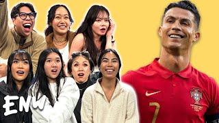 Asians React to Cristiano Ronaldo's 50 Legendary Goals Impossible To Forget!