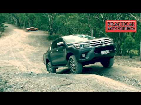 2016 Toyota HiLux SR5 off-road test