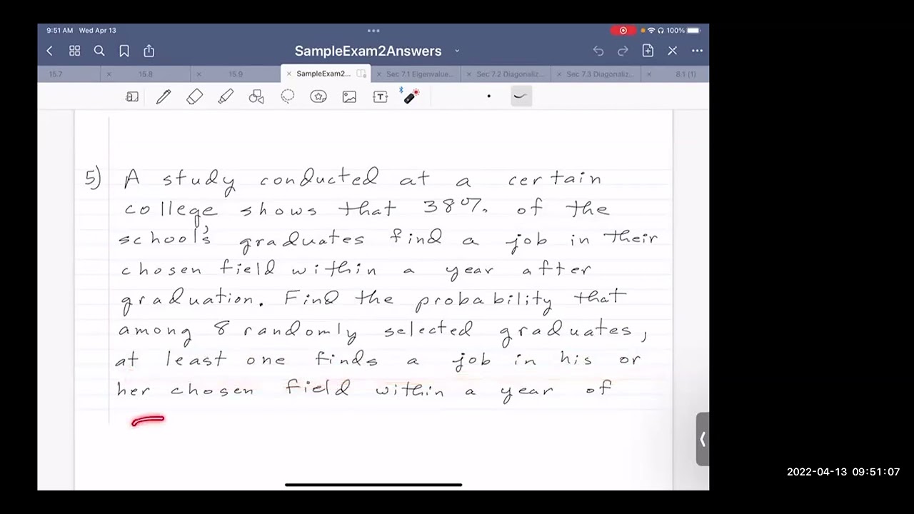Sample Exam 2 Answers
