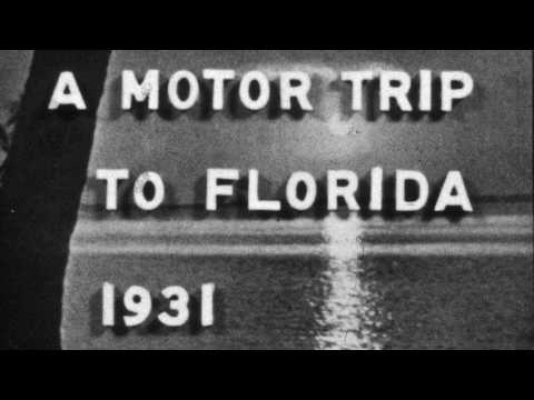 A Motor Trip to Florida - Outstanding 1931 Home Movie | 16mm Film Scan