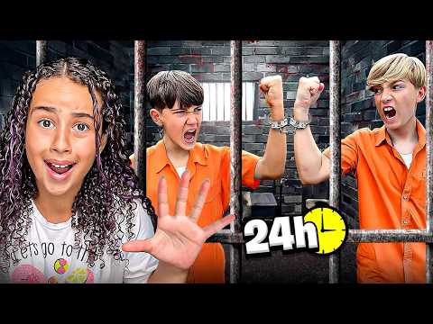 MEU AMIGO E SEU RIVAL FICARAM ALGEMADOS JUNTOS POR 24 HORAS!