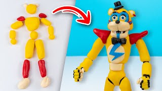 Glamrock Freddy and Gregory with Clay. FNAF Security Breach. Almost Like Channel Roman Clay Tutorial