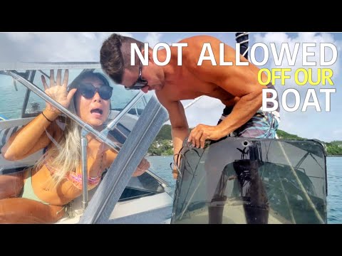 Quarantining Didn’t Go As Expected, UNDERWATER ART & BOAT WORK - Sealing a LEAKING HATCH - Ep 42