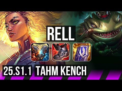 RELL & Ezreal vs TAHM KENCH & Senna (SUP) | KR Master | 25.S1.1