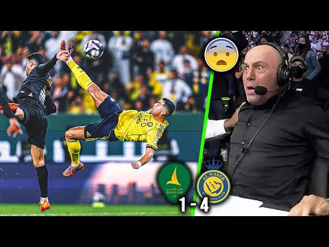 CRISTIANO RONALDO Scores INSANE Bicycle Kick! Commentators GO CRAZY