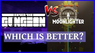 Moonlighter and Enter the Gungeon - Comparison Review - Epic Games Store