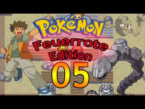 Let's Play Pokemon Feuerrot Part 5 - Kampf gegen Rocko