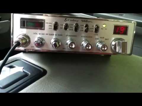 New cb radio, cobra 148 gtl