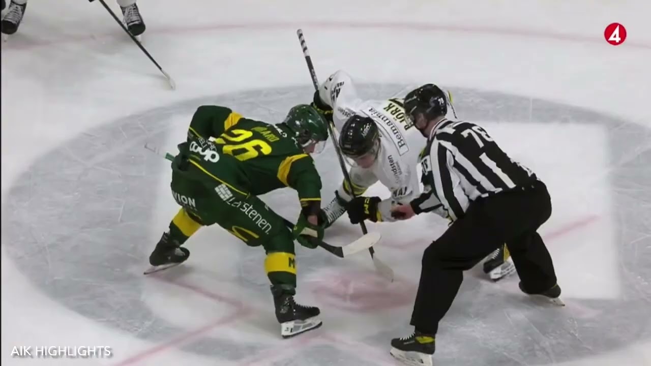 Björklöven - AIK | Hockeyallsvenskan 2024/25 Kvartsfinal 7:7