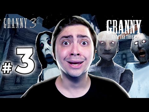 alanzoka jogando Granny 3, jogo de terror -  Parte #3