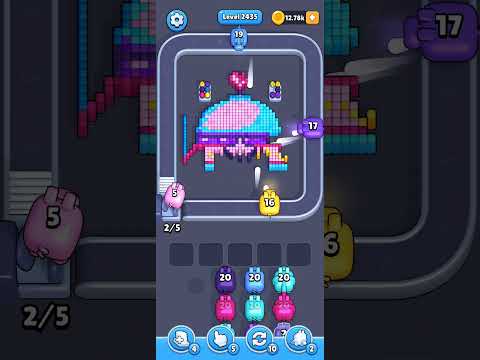 Pixel Flow Level 2435 Walkthrough