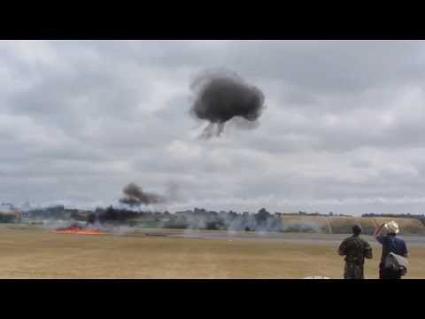 Model Aircrafts, Fire & Smoke at RAF Cosford