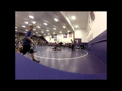 Dylan Altemeier Handstand stack pin 70lbs 2015-2016 youth wrestling season